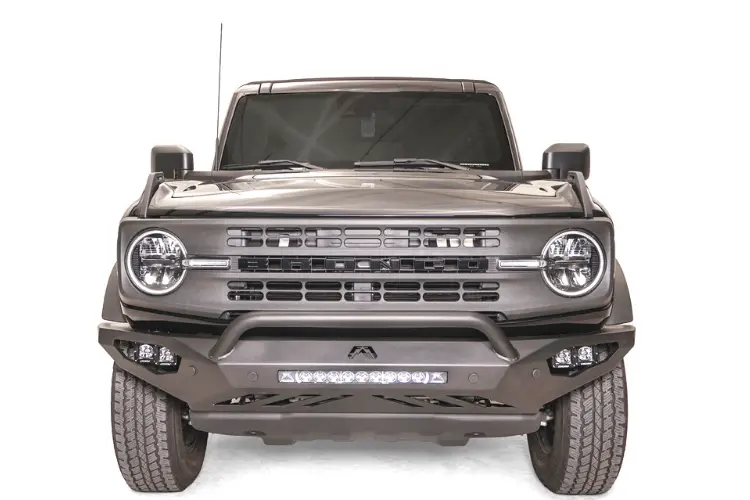 Fab Fours Fb21-D5252-1 Ford Bronco 2021-2025 Vengeance Front Bumper Pre-Runner Guard 1