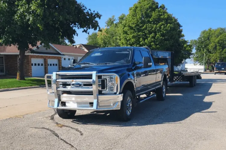 Ali Arc Classic Ford F250/F350 Superduty 2017-2022 Front Bumper Square Lights Halogen Cut Outs Fdb2791 2