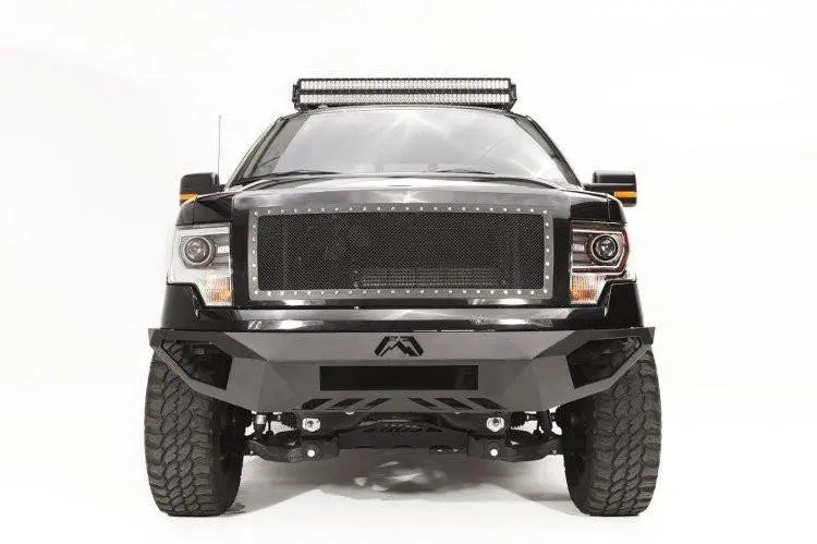 Fab Fours Ff09-D1951-1 Ford F150 2009-2014 Vengeance Front Bumper No Guard 2