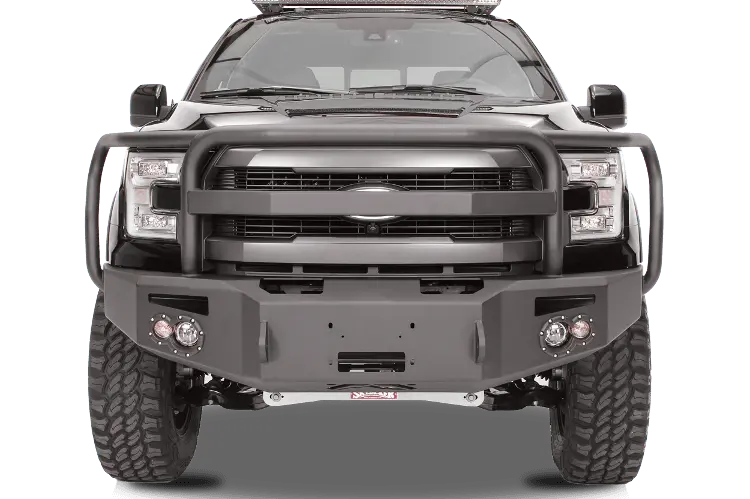Fab Fours Ff09-H1950-1 Ford F150 2009-2014 Premium Front Bumper With Full Guard 1
