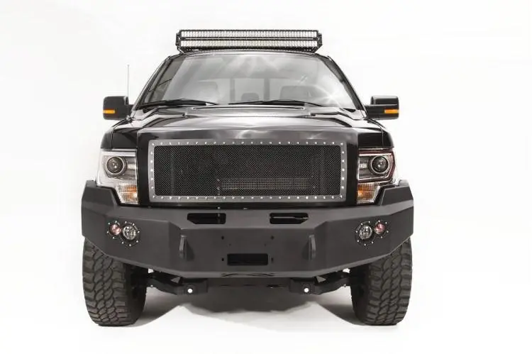 Fab Fours Ff09-H1951-1 Ford F150 2009-2014 Premium Front Bumper No Guard 2