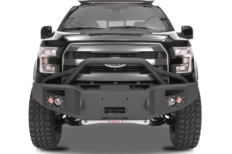 Fab Fours Ff09-H1952-1 Ford F150 2009-2014 Premium Front Bumper With Pre-Runner Guard 1