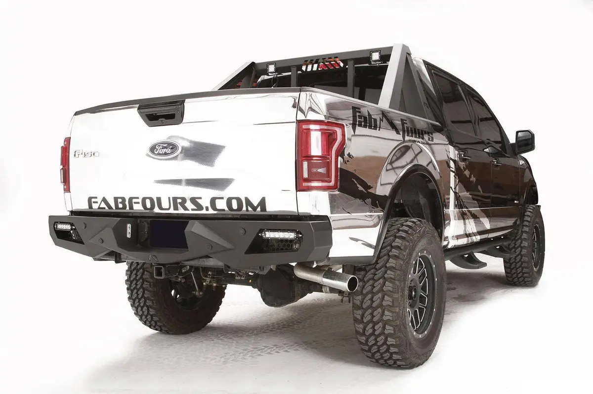 Fab Fours Vengeance Rear Bumper 2015-2020 Ford F150 Ff15-E3251-1 1