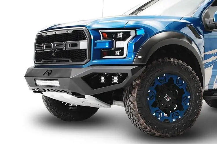 Fab Fours Ff17-D4351-1 Ford F150 Raptor 2017-2020 Vengeance Front Bumper No Guard 2