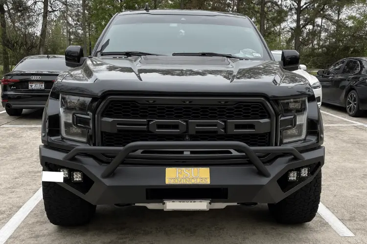 Fab Fours Ff17-D4352-1 Ford F150 Raptor 2017-2020 Vengeance Front Bumper With Pre-Runner Guard 1