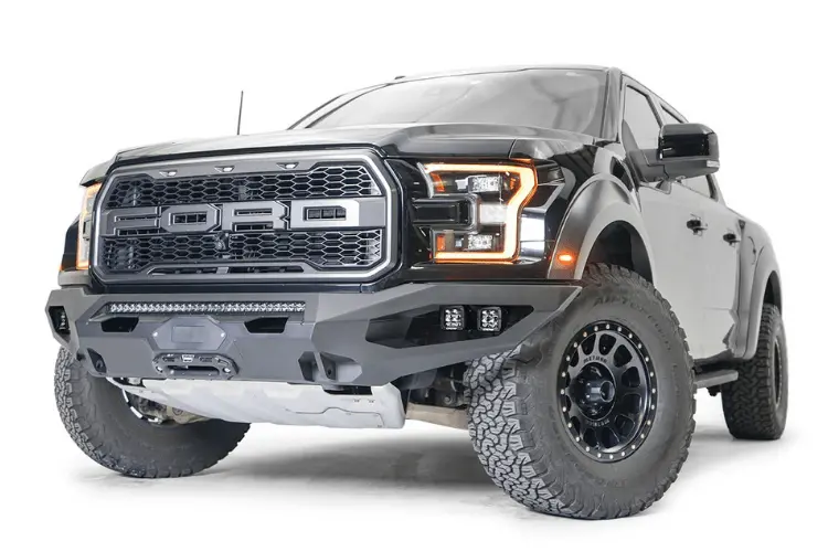 Fab Fours Ff17-X4351-1 Ford F150 Raptor 2017-2020 Matrix Front Bumper Winch Ready No Guard 1