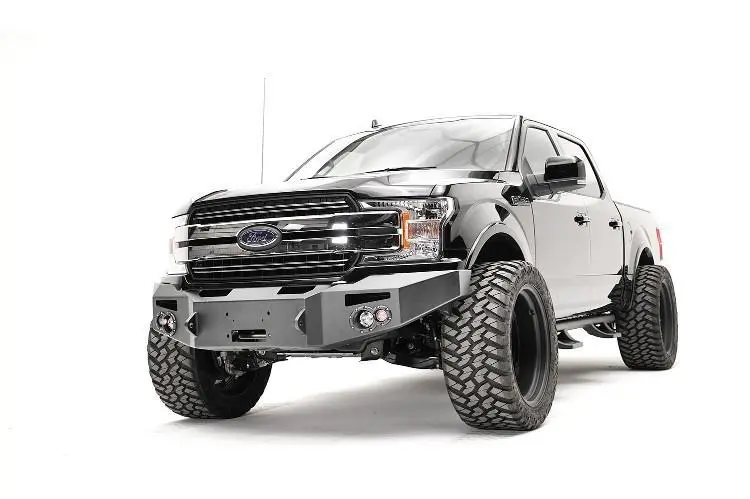 Fab Fours Ff18-H4551-1 Ford F150 2018-2020 Premium Front Bumper No Guard Winch Ready 2