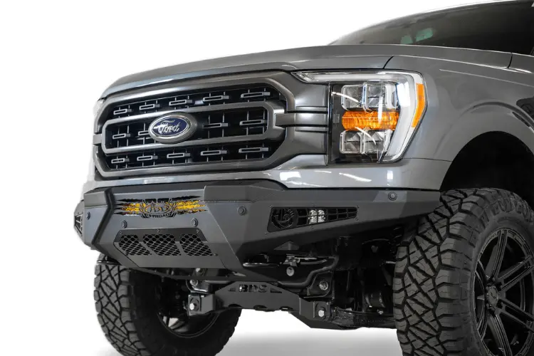 Add F190111040103 2021-2023 Ford F150 Honeybadger Front Bumper With Light Mounts 1