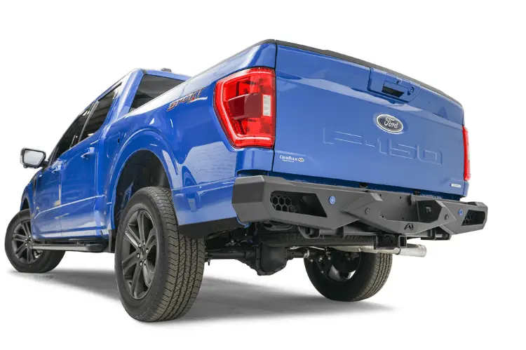 Fab Fours Ff21-E5051-1 Ford F150 2021-2023 Vengeance Rear Bumper Sensor Matte Black 1
