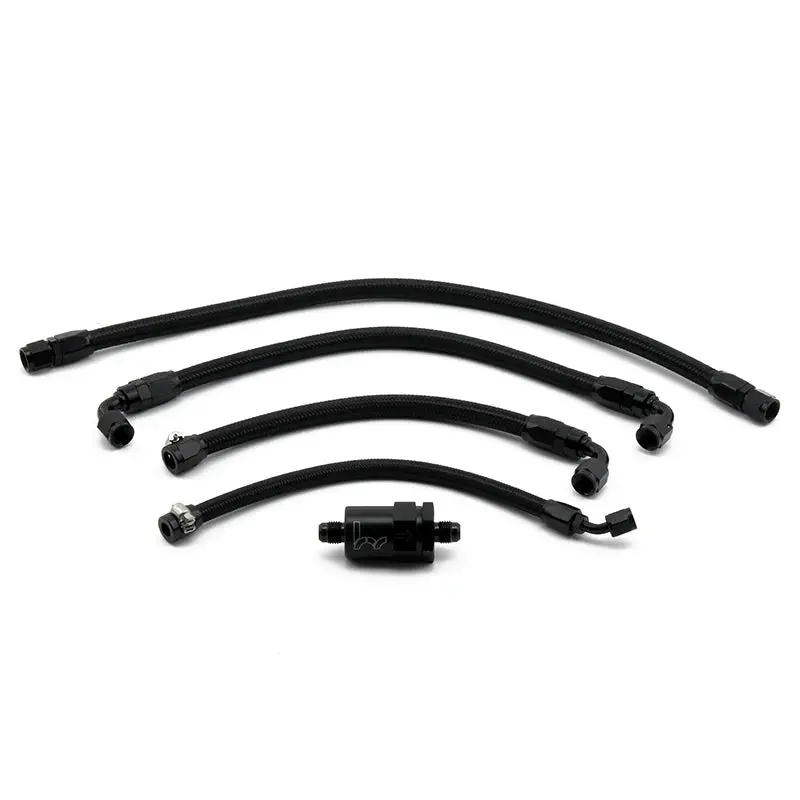 Hybrid Racing K-Series Swap Tucked Fuel Lines - 92-00 Civic / 94-01 Integra 1