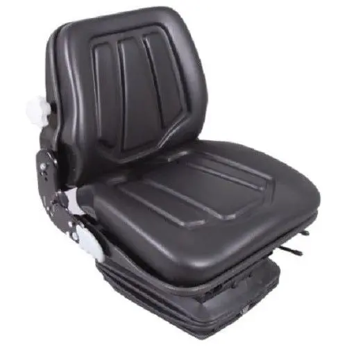 12V Forklift Skid Loader Compact Tractor Mower Seat W/ Air Suspension 2