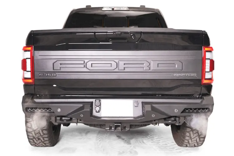 Fab Fours Fr21-E5351-1 Ford F150 Raptor 2021-2023 Vengeance Rear Bumper Sensor Matte Black 1