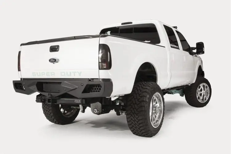 Fab Fours Fs08-E1351-1 Ford F250/F350 Superduty 2011-2016 Vengeance Rear Bumper With Sensor 2