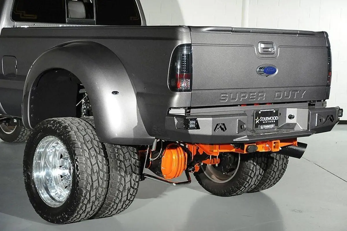 Fab Fours Fs08-W1351-1 Premium Rear Bumper Ford F250/F350 Superduty 1999-2016 Sensor 2