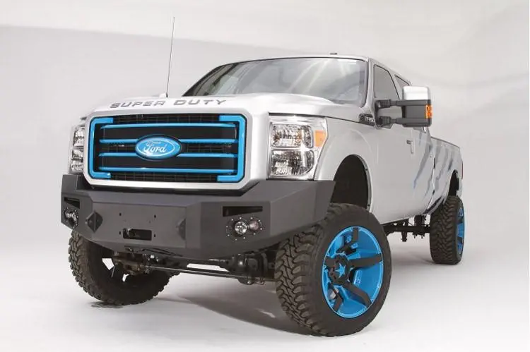 Fab Fours Fs11-A2551-1 Ford F250/F350 Superduty 2011-2016 Premium Front Bumper Winch Ready No Guard 2