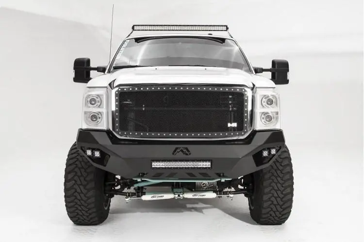 Fab Fours Fs11-V2551-1 Ford F250/F350 Superduty 2011-2016 Vengeance Front Bumper No Guard 2