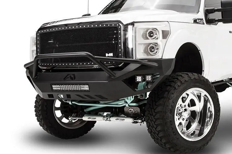 Fab Fours Fs11-V2552-1 Ford F250/F350 Superduty 2011-2016 Vengeance Front Bumper With Pre-Runner Guard 1