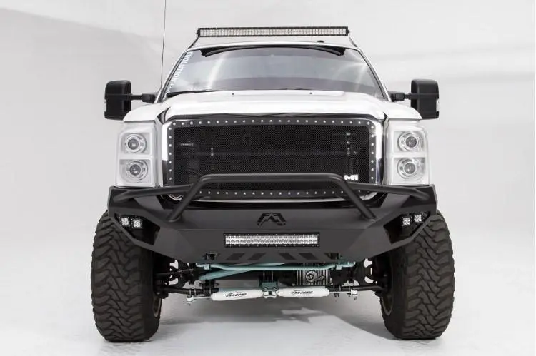 Fab Fours Fs11-V2652-1 Ford F450/F550 Superduty 2011-2016 Vengeance Front Bumper With Pre-Runner Guard 1