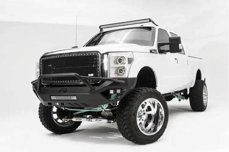 Fab Fours Fs11-V2652-1 Ford F450/F550 Superduty 2011-2016 Vengeance Front Bumper With Pre-Runner Guard 2