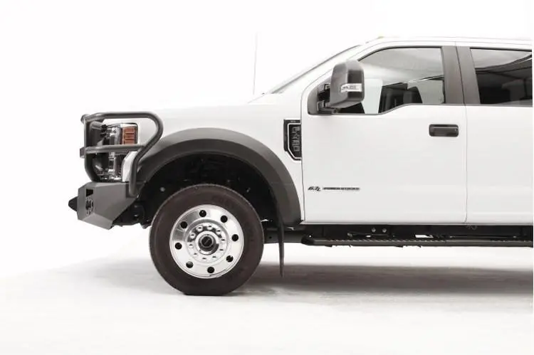 Fab Fours Fs17-A4250-1 Ford F450/F550 Superduty 2017-2022 Premium Front Bumper Winch Ready With Full Guard 2