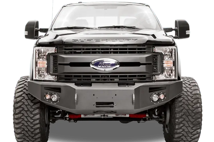 Fab Fours Fs17-A4251-1 Ford F450/F550 Superduty 2017-2022 Premium Front Bumper Winch Ready No Guard 1