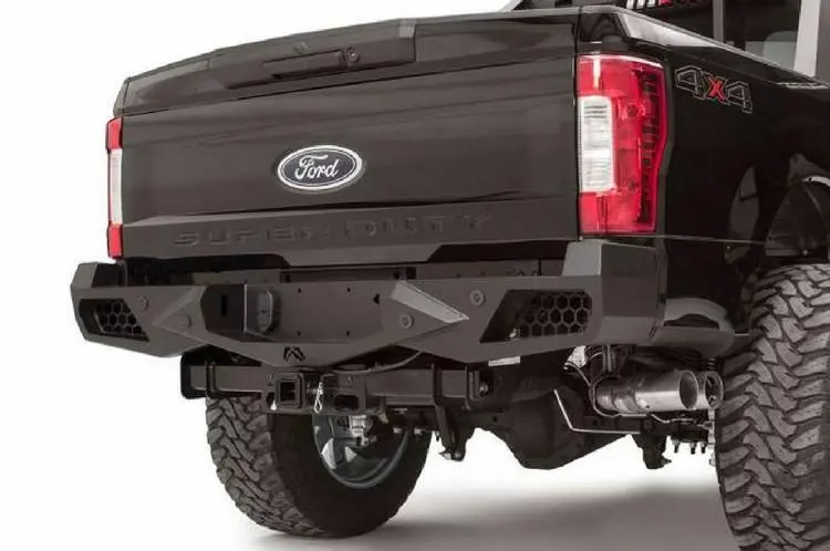 Fab Fours Fs17-E4151-1 Ford F250/F350 Superduty 2017-2022 Vengeance Rear Bumper With Sensor 1
