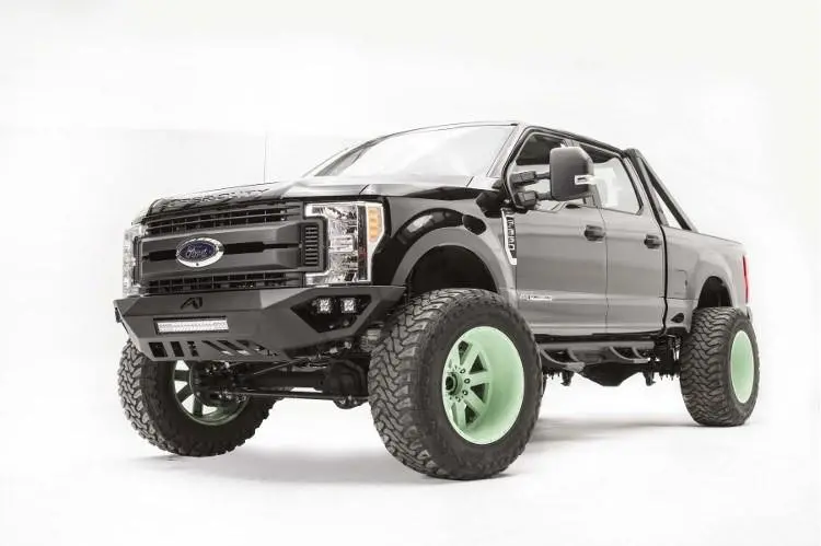 Fab Fours Fs17-V4251-1 Ford F450/F550 Superduty 2017-2022 Vengeance Front Bumper No Guard 2