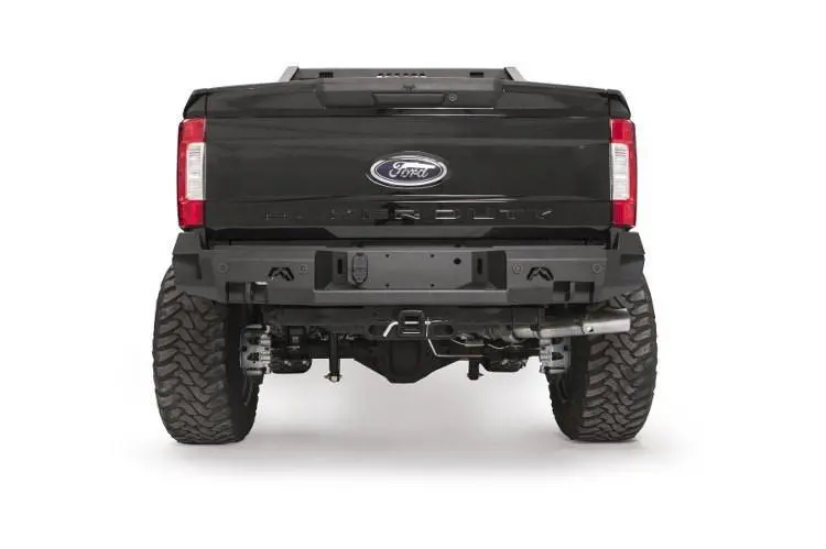 Fab Fours Fs17-W4151-1 Ford F450/F550 Superduty 2017-2022 Premium Rear Bumper With Sensor 2