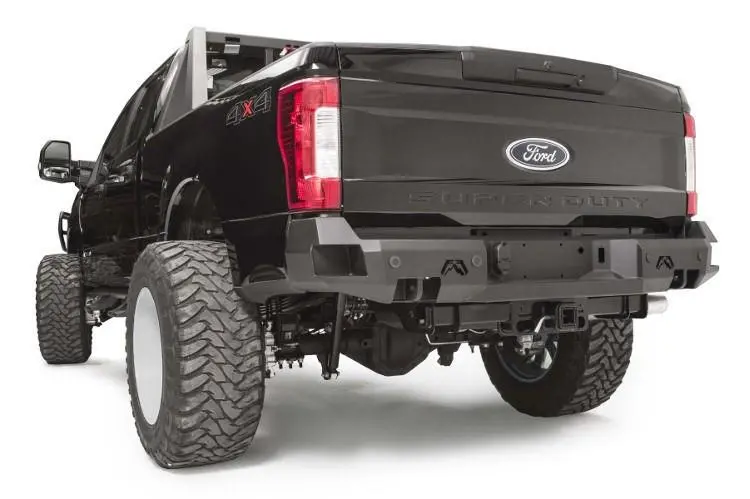 Fab Fours Fs17-W4151-1 Ford F250/F350 Superduty 2017-2022 Premium Rear Bumper With Sensor 1