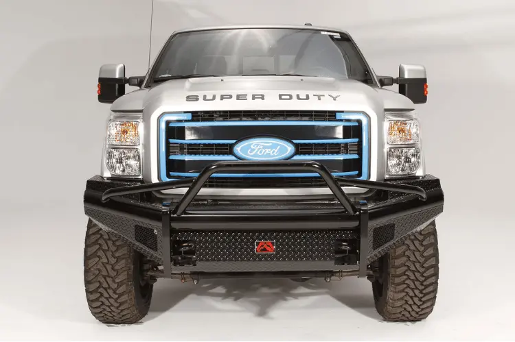 Fab Fours Fs99-S1662-1 Ford F250/F350 Superduty 1999-2004 Black Steel Front Bumper With Pre-Runner Guard 2