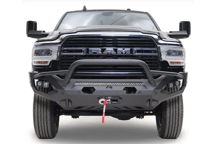 Fab Fours Dr10-X2952-1 Dodge Ram 2500/3500 2010-2018 Matrix Front Bumper Winch Ready Pre-Runner Guard 1