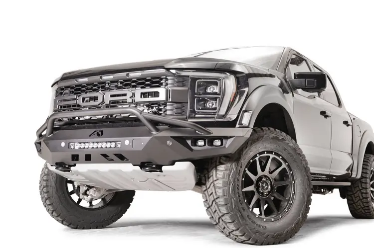 Fab Fours Fr21-D5352-1 Ford F150 Raptor 2021-2023 Vengeance Prerunner Front Bumper 2