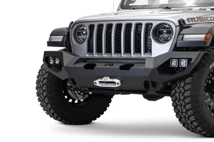 Fab Fours Jl18-X4651-1 Jeep Wrangler Jl 2018-2025 Matrix Front Bumper Winch Ready No Guard 1