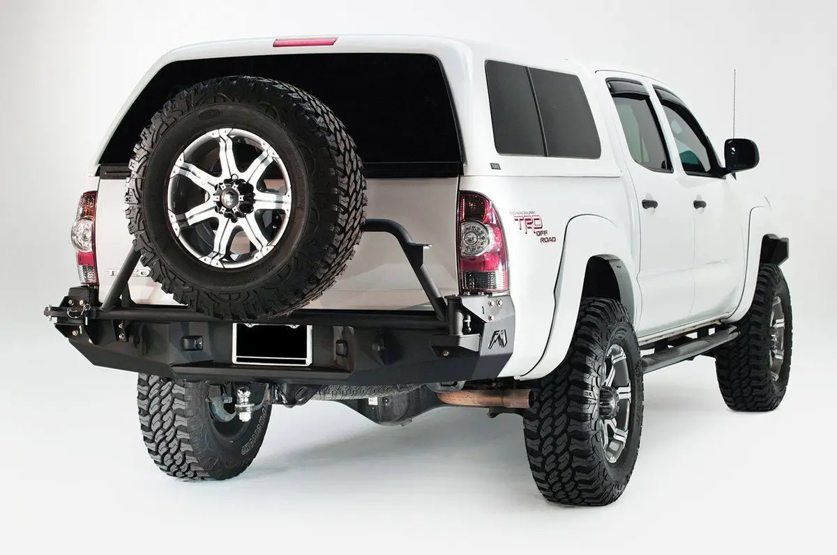 Fab Fours Tt05-Y1351-1 Premium Rear Bumper Toyota Tacoma 2005-2015 Non-Sensor 1