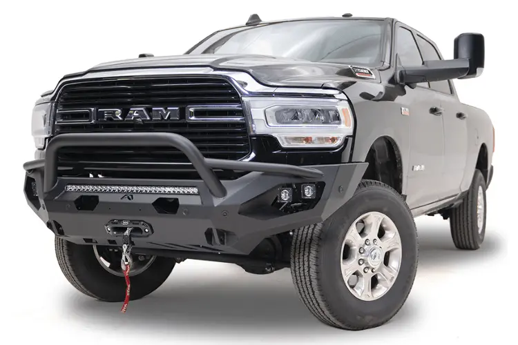 Fab Fours Dr10-X2952-1 Dodge Ram 2500/3500 2010-2018 Matrix Front Bumper Winch Ready Pre-Runner Guard 2