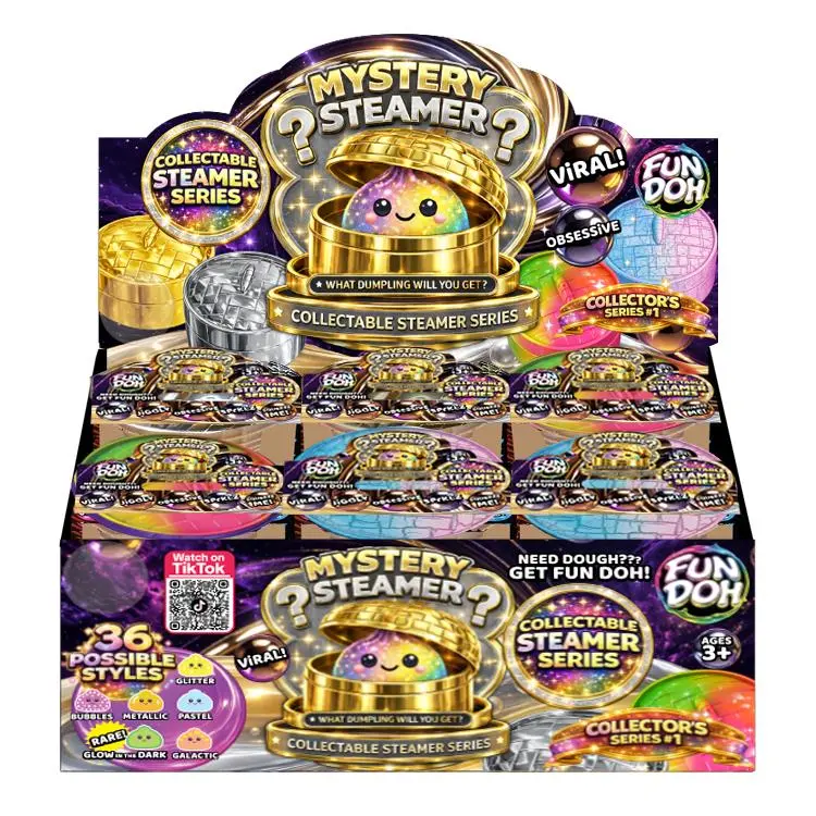Fun Doh Fancy Mystery Dumpling Toy - 12 Pieces Per Retail Ready Display 26654 1