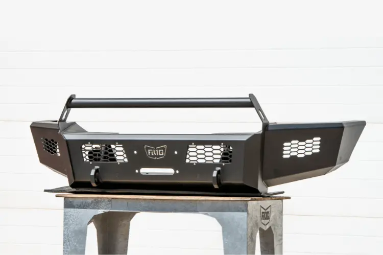 Flog Industries Fifs-D2535-2019+F-Bb 2019-2024 Dodge Ram 2500/3500 Frontier Series Front Winch Bumper Bull Bar 2