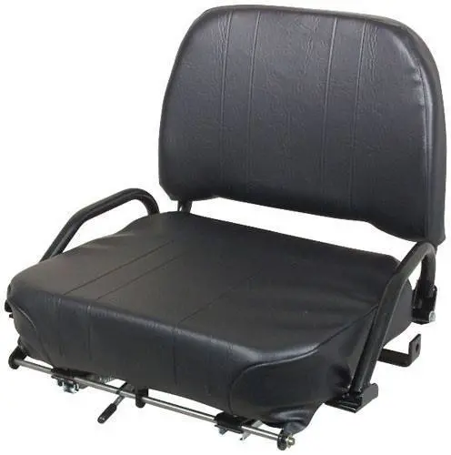 Forklift Seat W/ Hip Restraints & Slides 1