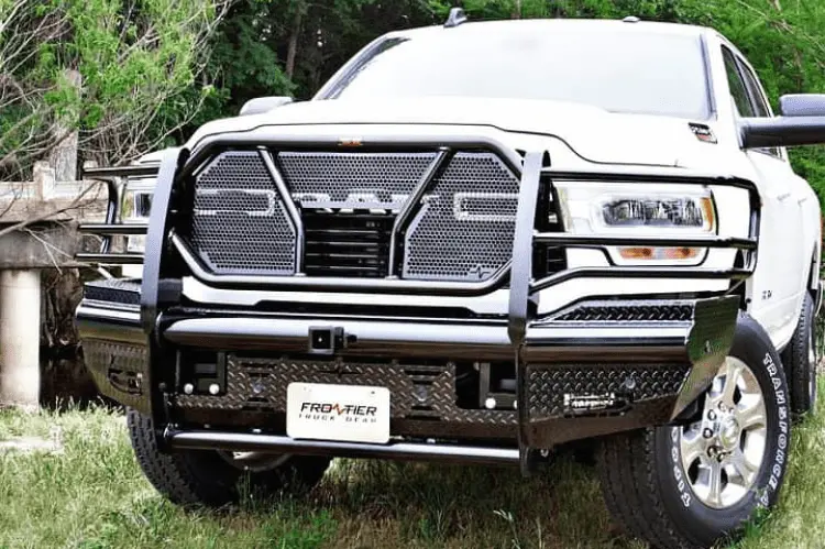 Frontier 170-41-9007 Commercial Ram 2500/3500 2019-2023 Front Bumper Camera Compatible 1