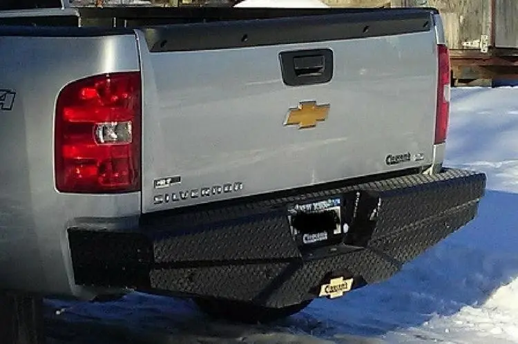 Frontier 100-20-1006 Diamond Gmc Sierra 2500/3500 Hd 2001-2006 Rear Bumper 1