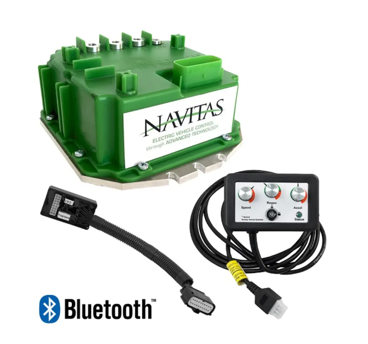 Ezgo Txt 48-Volt Navitas 440 Amp Tsx3.0 Controller Kit With On-The-Fly Programmer 1