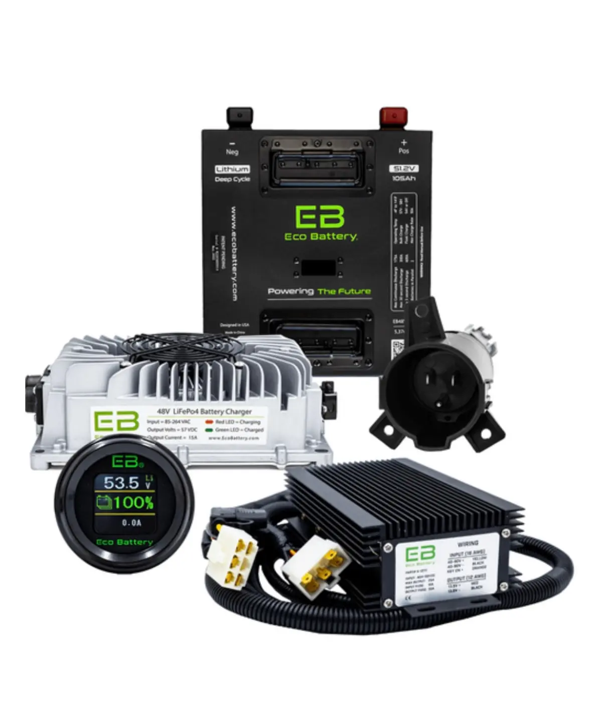 Eco Battery Lithium 48V 105Ah Combo(S) 3