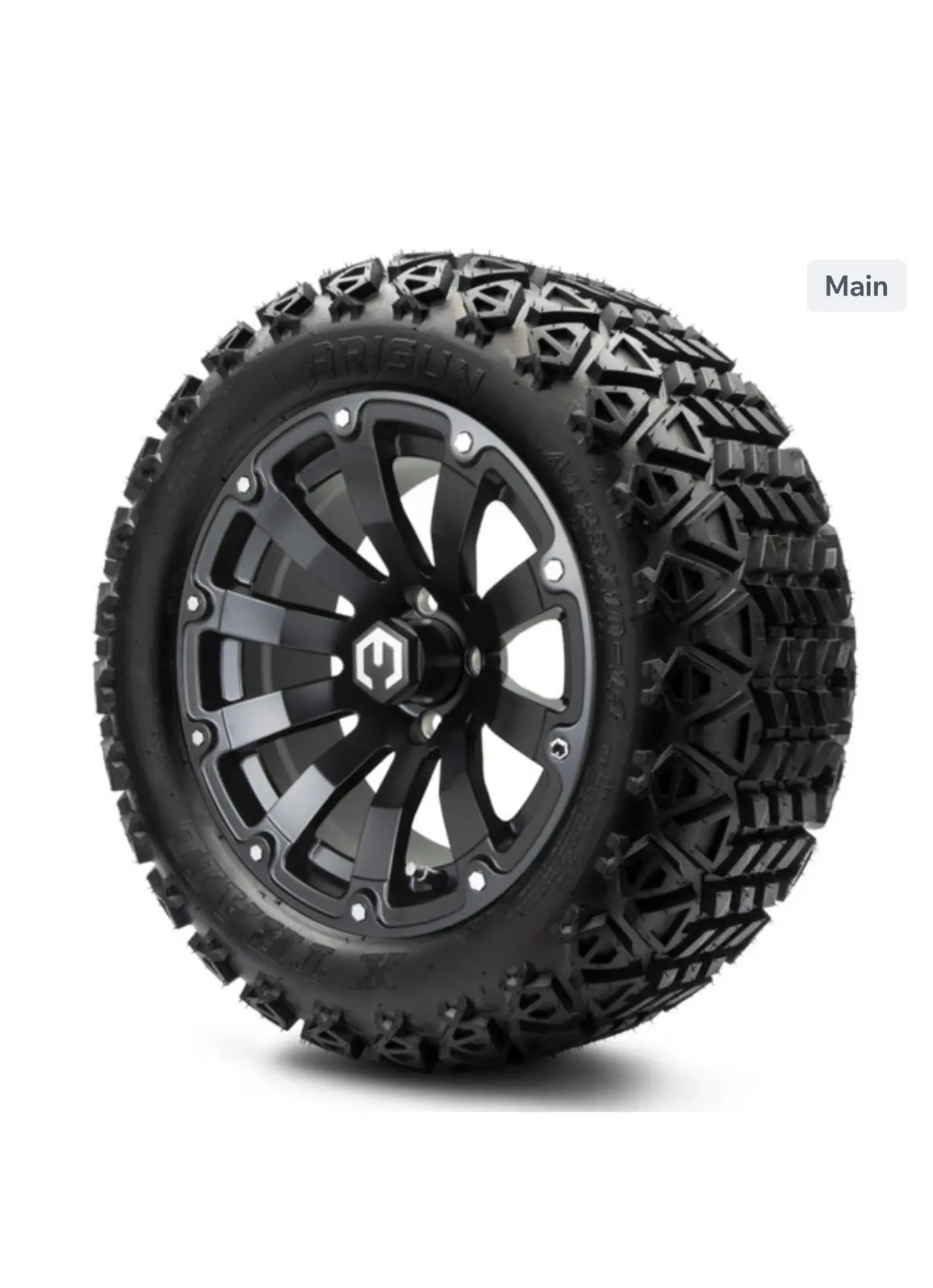 Modz 14" Bomber Wheel & Tire Combo 1