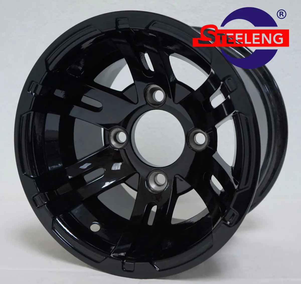 Steeleng 10” ‘Bulldog’ Wheel & Tire Combo 1