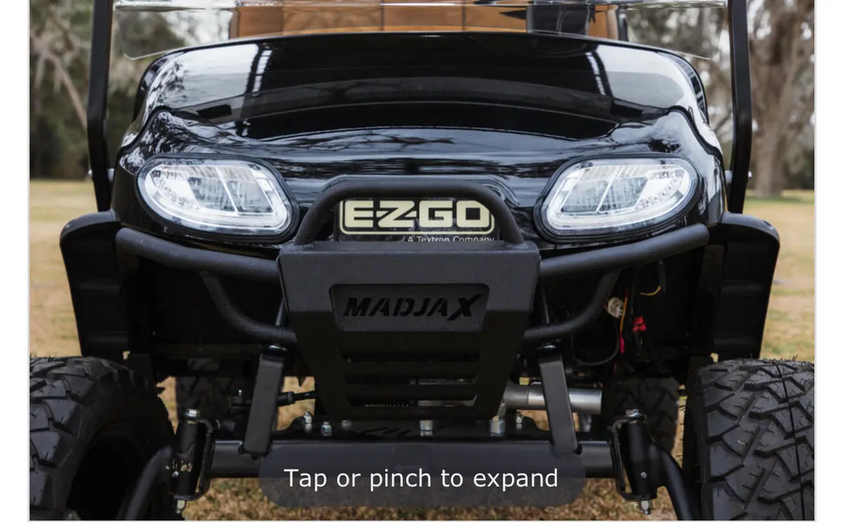 Madjax Tube Style Brush Guard For 2014-Up Ezgo Txt 1