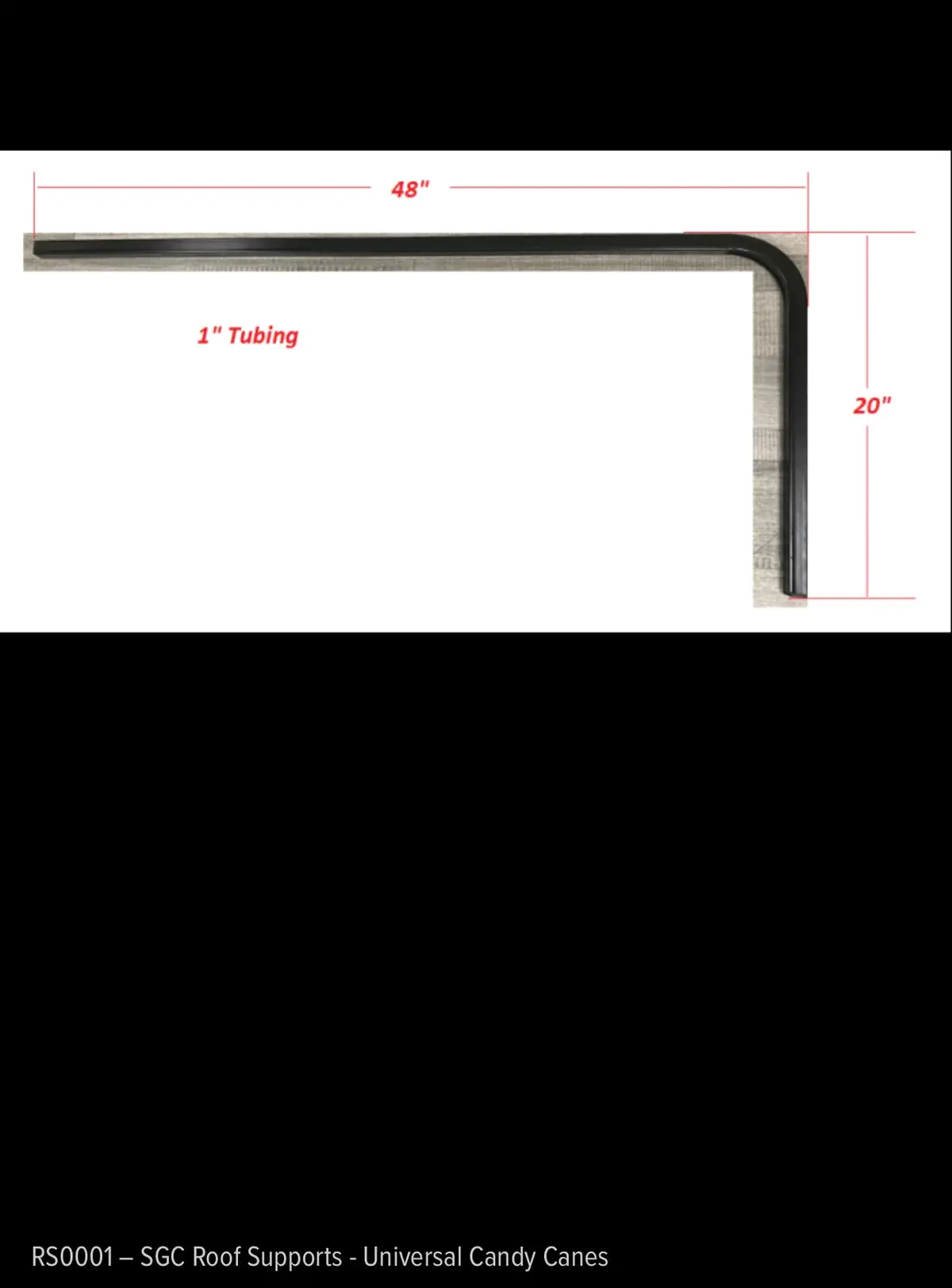 Universal Candy Cane Struts 1