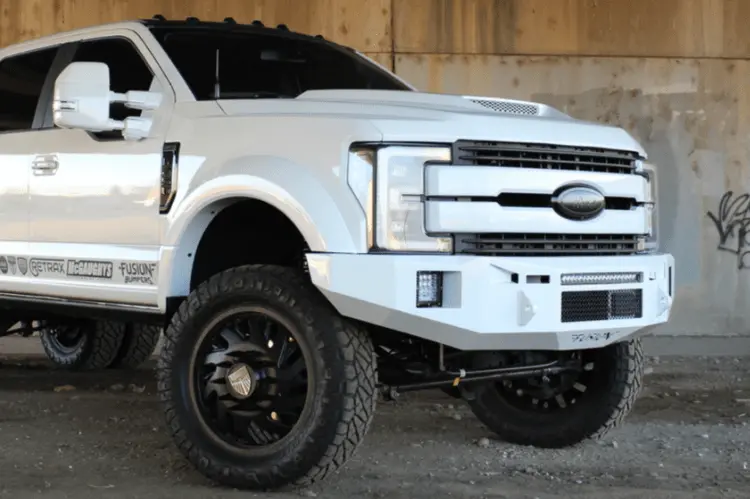 Fusion Ford F450/F550 Superduty 2017-2019 Front Bumper Fb1719fordfb With Acc And Crash Avoidance 2
