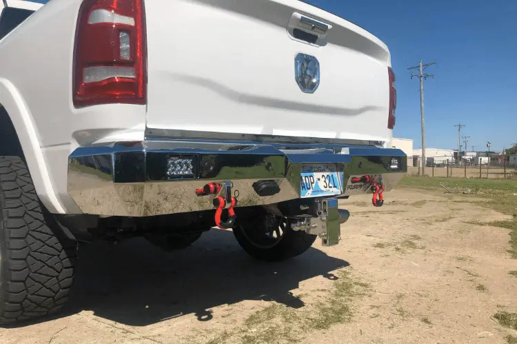 Fusion Dodge Ram 2500/3500 2019-2023 Rear Bumper 1922Rmrb 1