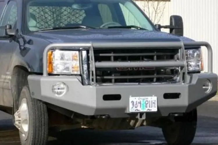 Buckstop G7cls Gmc Sierra 2500/3500 2007-2010 Classic 1 Front Bumper Winch Ready With Tow Hooks 1