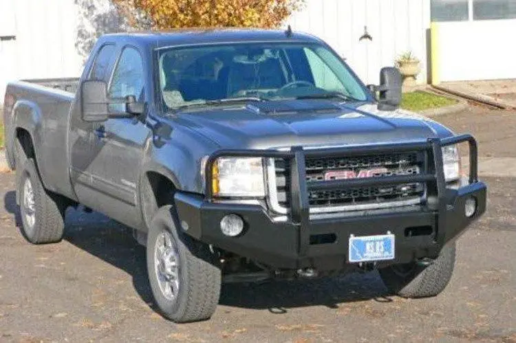 Buckstop G7ob Gmc Sierra 2500/3500 2007-2010 Outback Front Bumper Winch Ready With Tow Hooks 1